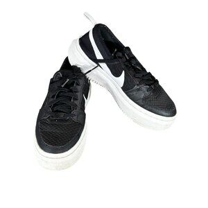Nike Womens Air Force 1 Pixel SE Black & White Sneakers Size 7.5